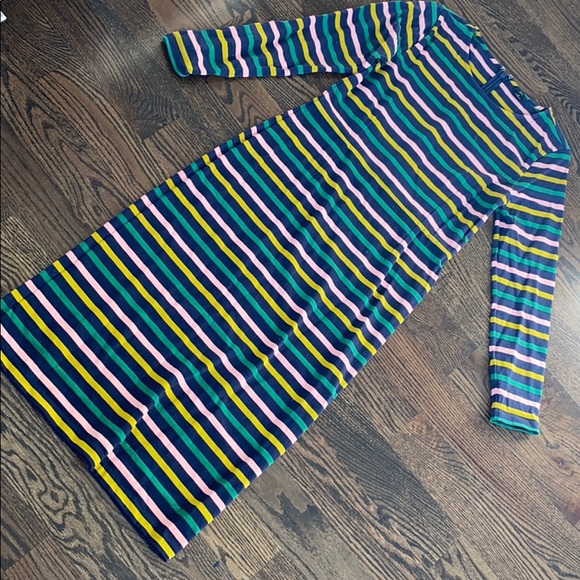 J crew cotton stripe dress - Picture 2 of 4
